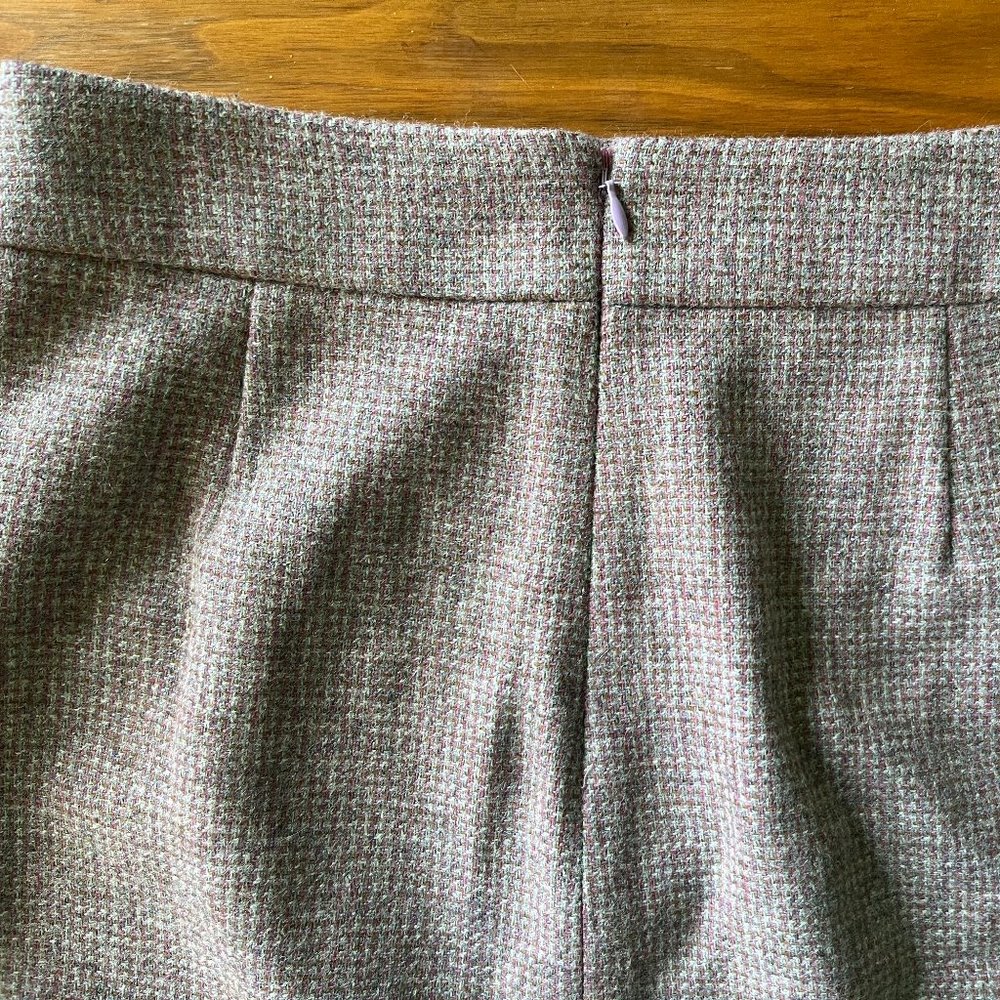 J Crew Tweed Skirt — 100% Wool from Moon Mills - Picture 6 of 6
